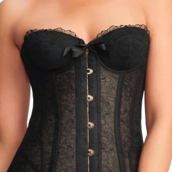 Savage x Fenty Women's Black Corset - Picture 2 of 7